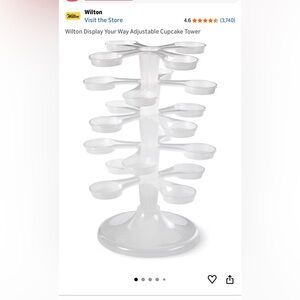 Wilton Display Your Way Adjustable Cupcake Tower - 25 Count